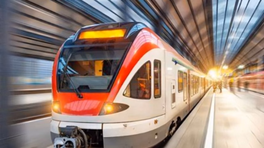 Detalle del proyecto de conexión entre el Tren del Norte y la Línea 4 en Monterrey durante su fase de planificación.