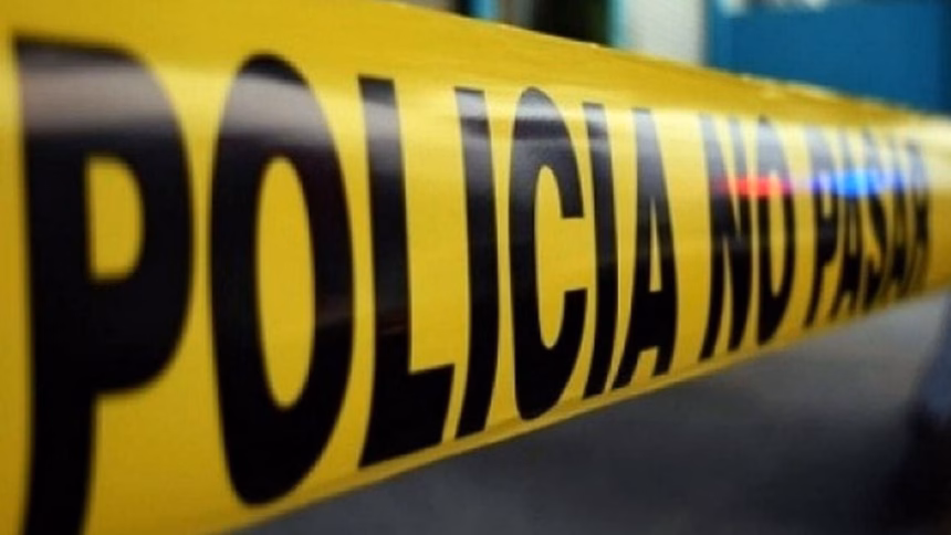 Policía acordona la zona donde se encontró el cuerpo en Tula de Allende.