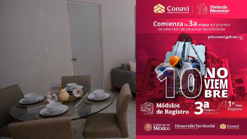 La gobernadora Mara Lezama durante la inauguración de la tercera etapa del programa Vivienda para el Bienestar en Quintana Roo.