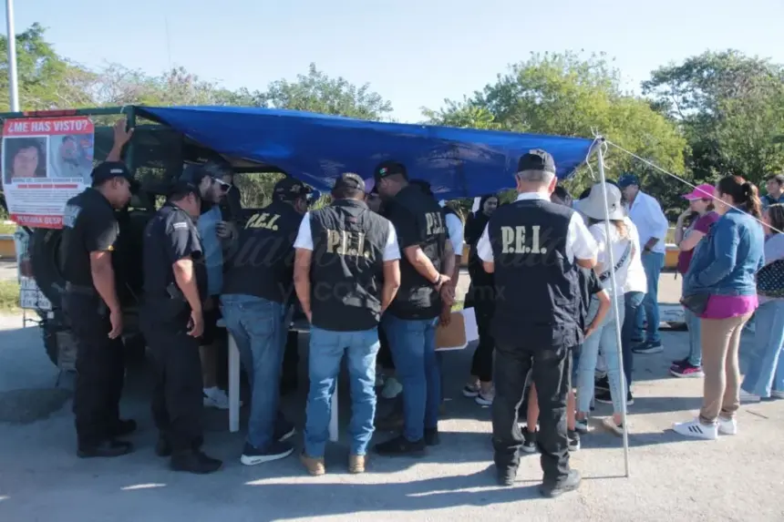 Brigadas ciudadanas y elementos policiales participan en la búsqueda de Mirna Barrera Vera en el sur