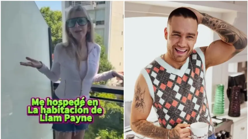 La periodista Shanik Berman en el CasaSur Hotel, donde ocurrió la muerte de Liam Payne en Buenos Aires.