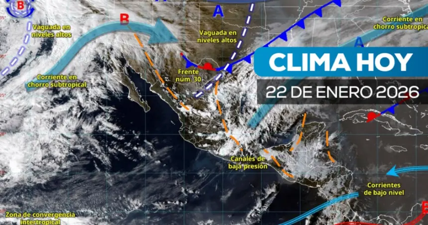 Condiciones invernales severas se esperan en varias regiones de México.
