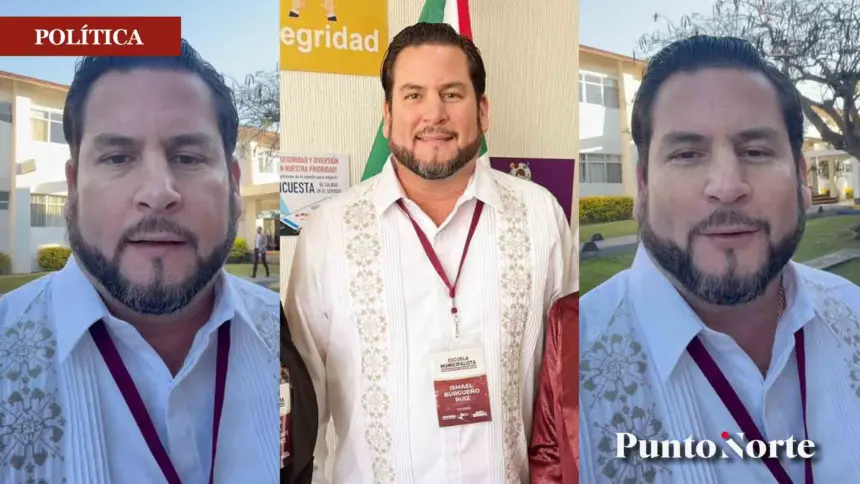 Ismael Burgueño Ruiz asistiendo a la Escuela Municipalista de Morena en Morelos.