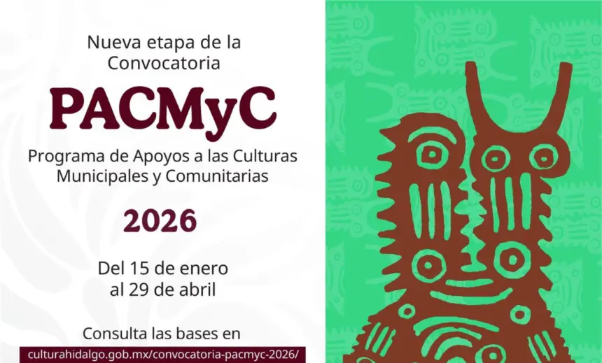 La Secretaría de Cultura invita a proyectos para fortalecer la identidad cultural en Hidalgo.