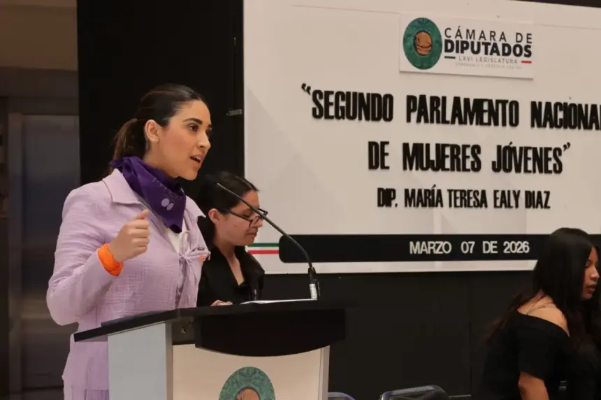 La diputada destaca la importancia de abrir espacios y combatir barreras.