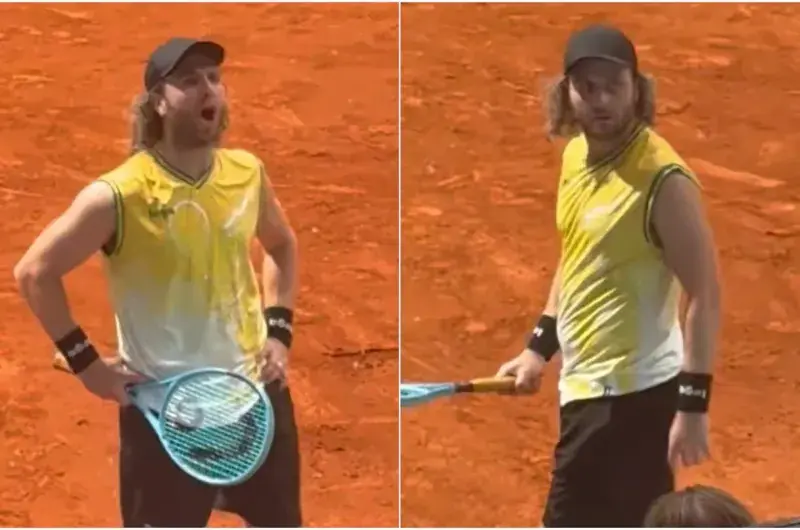El tenista argentino tuvo una difícil actuación ante el público español en el Masters 1000.