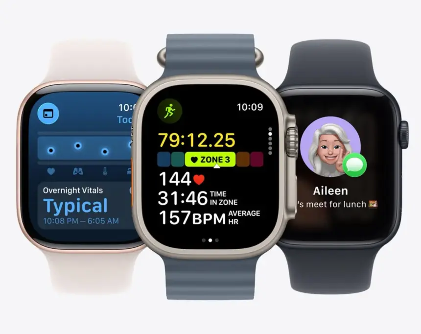 La actualización mejora Mensajes y la app Entrenamiento en Apple Watch.
